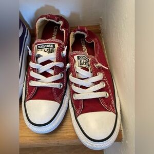 Women’s Burgundy Converse
